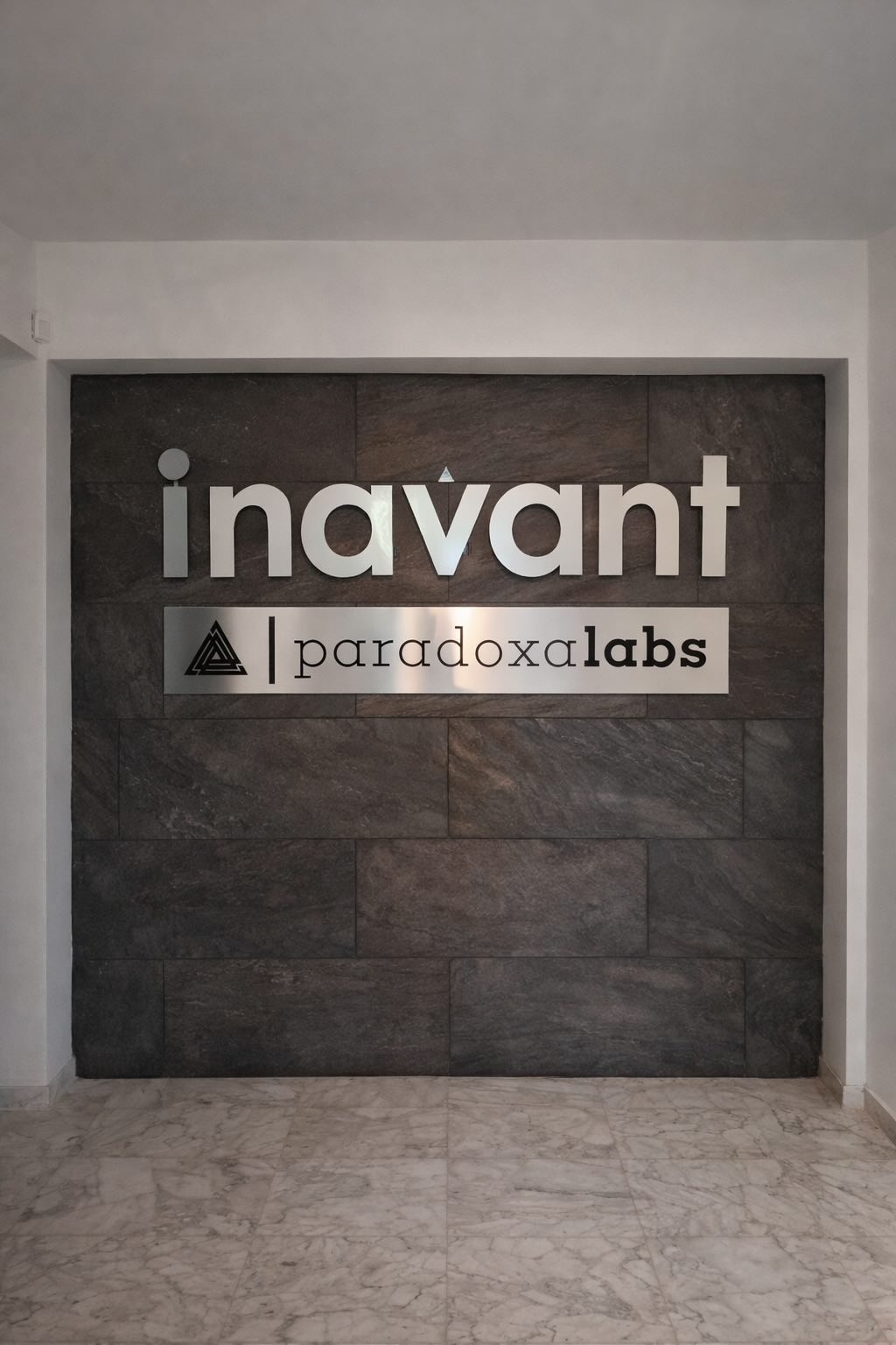 Letras 3D para recepción