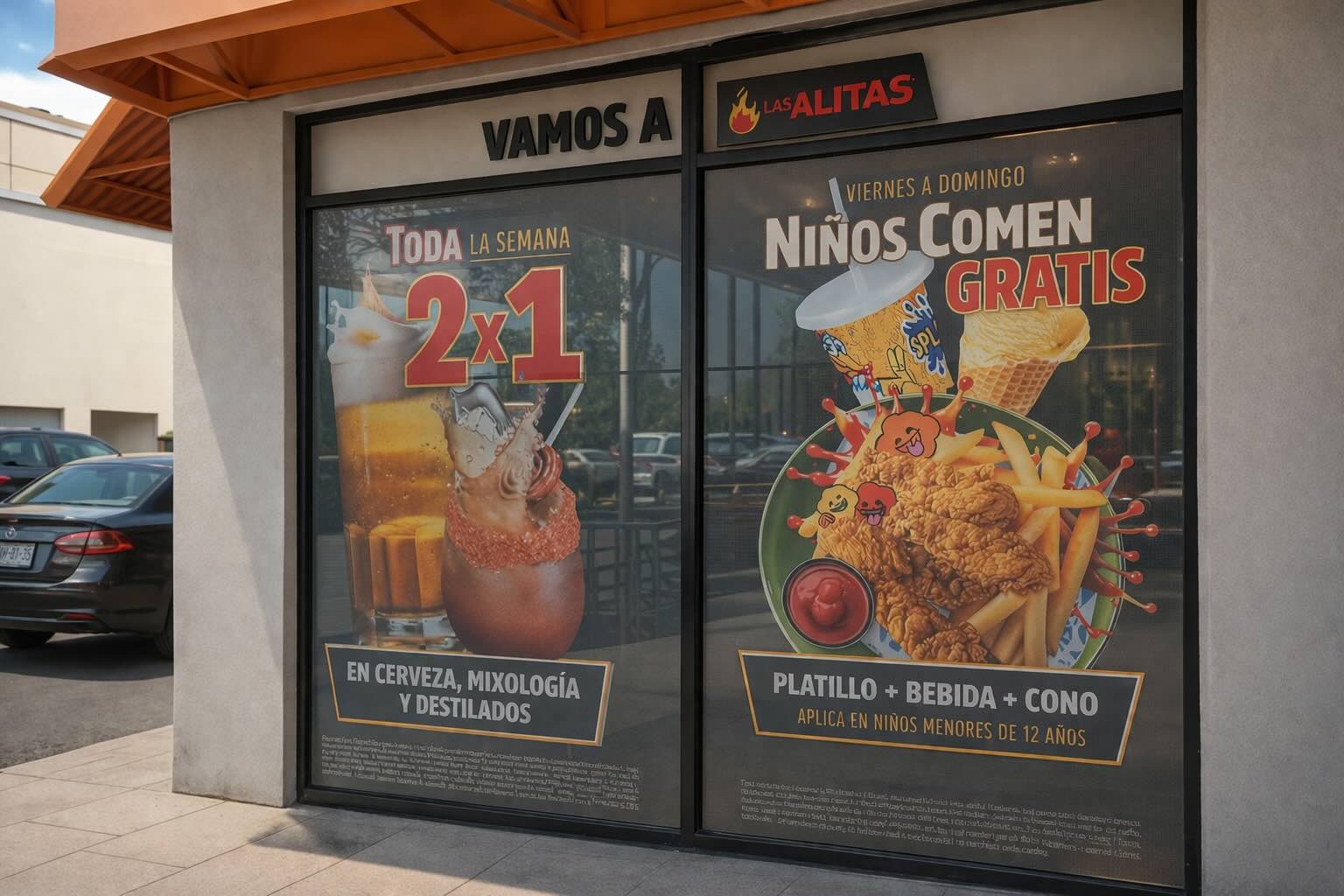 Microperforado para locales comerciales